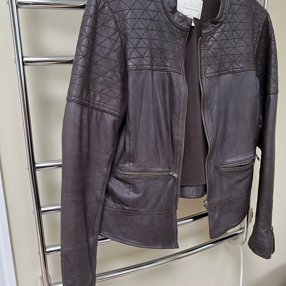 Hinge Leather Jacket - image 4